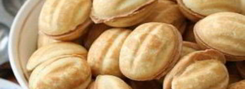 тесто для орешков со сгущенкой. Шаг 7