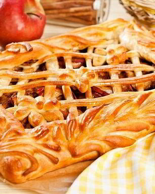 Тесто для пирога с яблоками