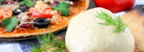 тесто для пиццы без дрожжей на молоке. Шаг 10