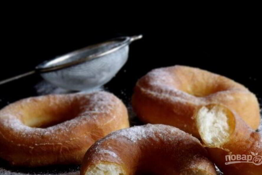 Рецепт теста для пончиков