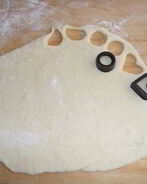 Тесто для пышек на кефире