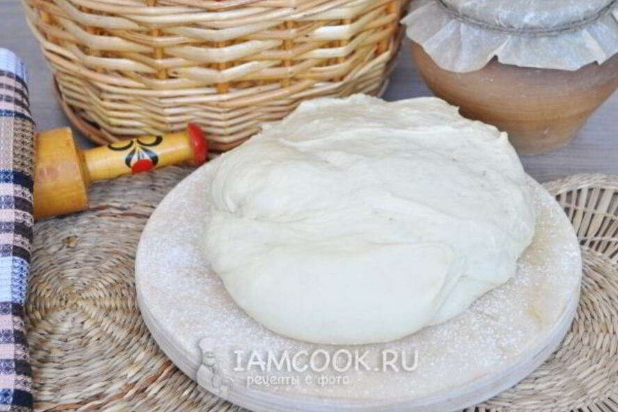 Рецепт теста на простокваше для пирожков