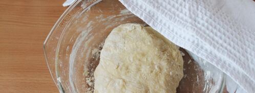 тесто с крахмалом. Шаг 7