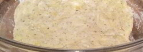 тонкое тесто для пиццы без дрожжей. Шаг 5