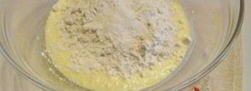 творожное тесто для пирога с яблоками. Шаг 3