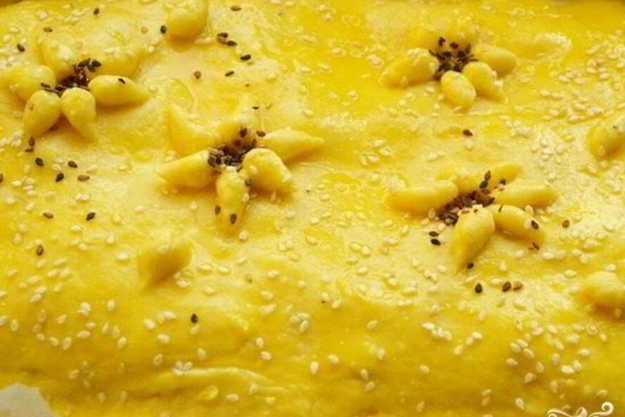 Рецепт творожного теста с мясом