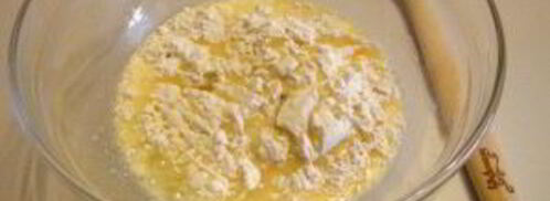 заварное тесто для блинов. Шаг 3