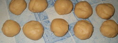 заварное тесто для тонких пирожков. Шаг 6