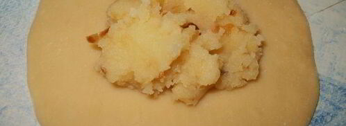 заварное тесто для тонких пирожков. Шаг 7