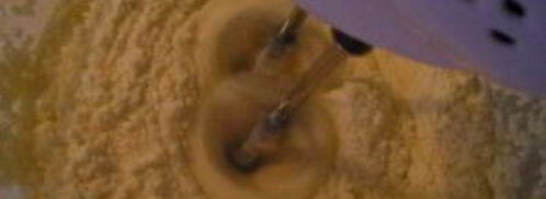 заварное тесто с творогом. Шаг 5