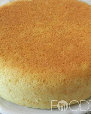 Бисквит на кефире в мультиварке