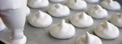 бисквитный торт с безе и орехами. Шаг 4