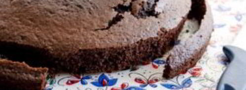 бисквитный торт с безе и орехами. Шаг 9