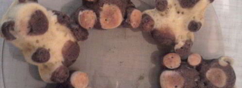 бисквитные мишки барни. Шаг 2