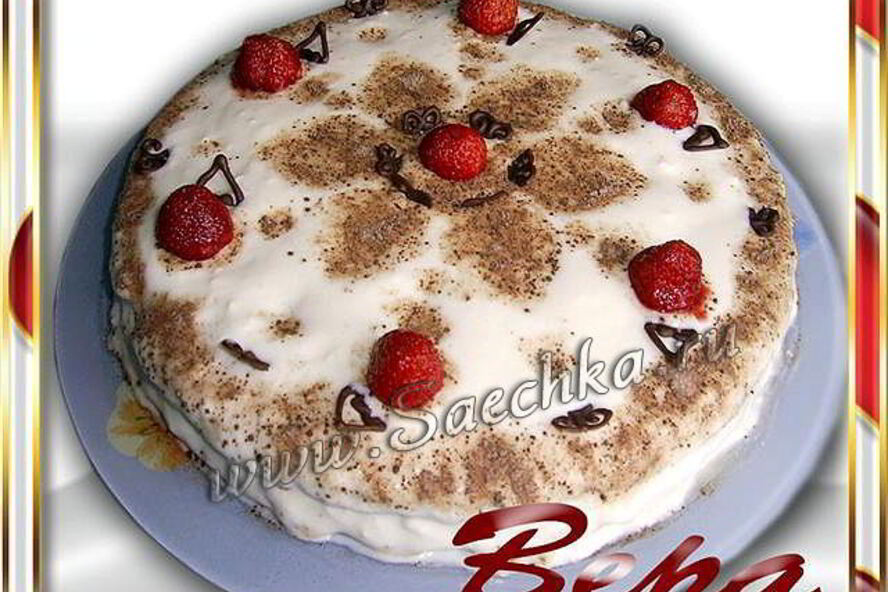 Рецепт черемухового торта