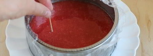 клубничное конфи для торта. Шаг 12