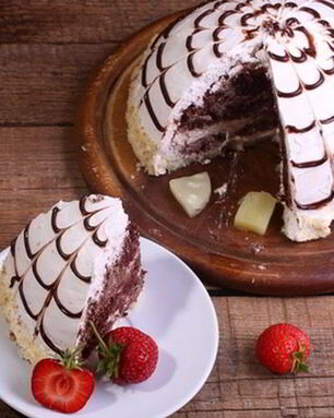 Клубничный панчо