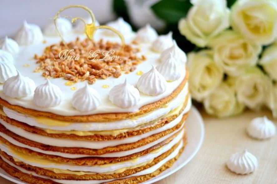 Рецепт медового торта полет шмеля