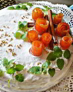 Морковный торт с ароматом апельсина