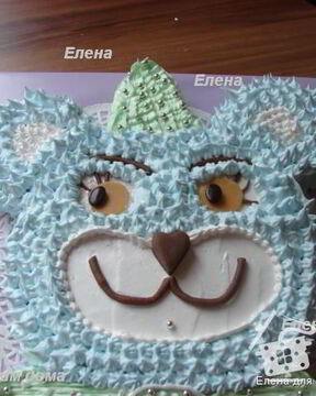 Ореховый бисквитный торт Мишка