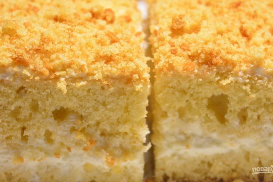 Рецепт простого и быстрый сметанник