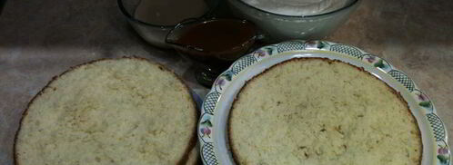 сливочно-карамельный торт. Шаг 5