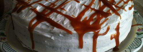 сливочно-карамельный торт. Шаг 6