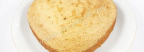 торт бисквитный с фруктами, желе и йогуртом. Шаг 9