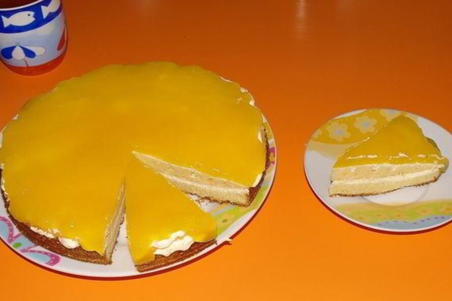 Рецепт торта блондинистого апельсин