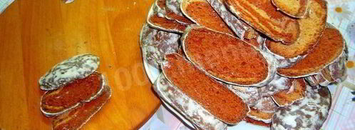 торт из пряников, бананов, сметаны без выпечки. Шаг 3