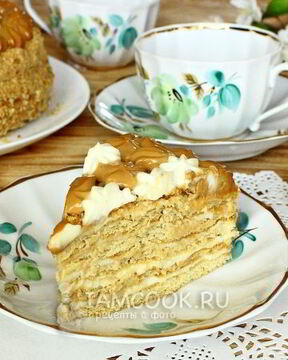 Торт Медовик без яиц