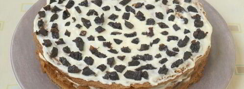 торт медовик с черносливом. Шаг 13