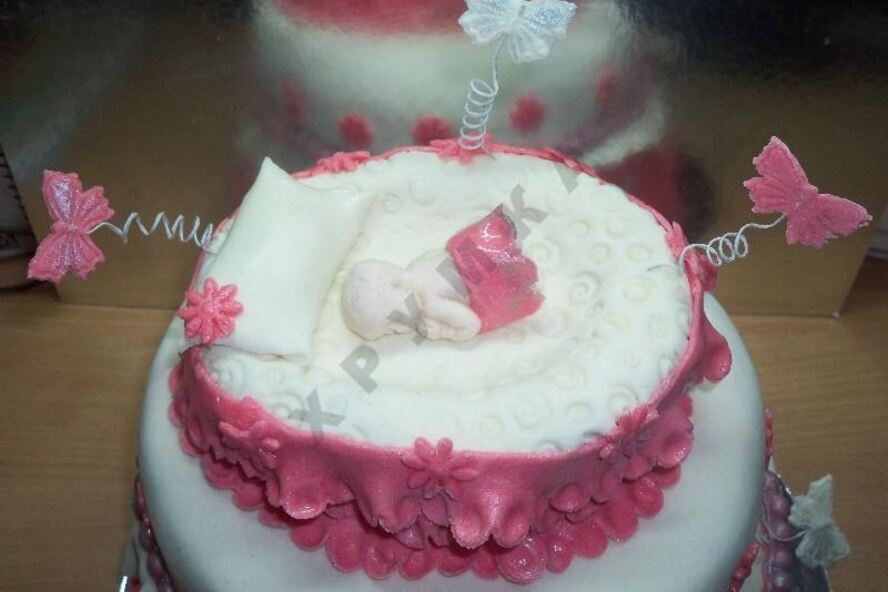 Рецепт торта младенец из мастики