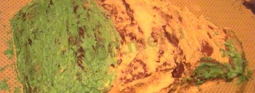 торт с бантом из мастики букет роз. Шаг 7