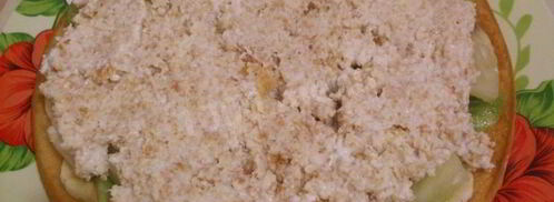 торт с фруктами без выпечки на коржах. Шаг 10