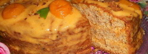 торт шифон с кремом муслин. Шаг 9