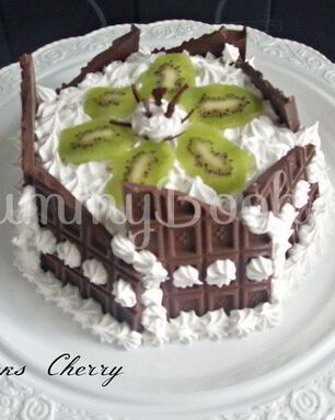 Тортик бисквитный