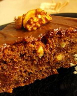 Тортик с орехами без выпечки