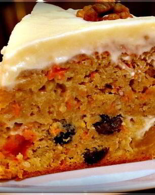 Тыквенно-морковный торт