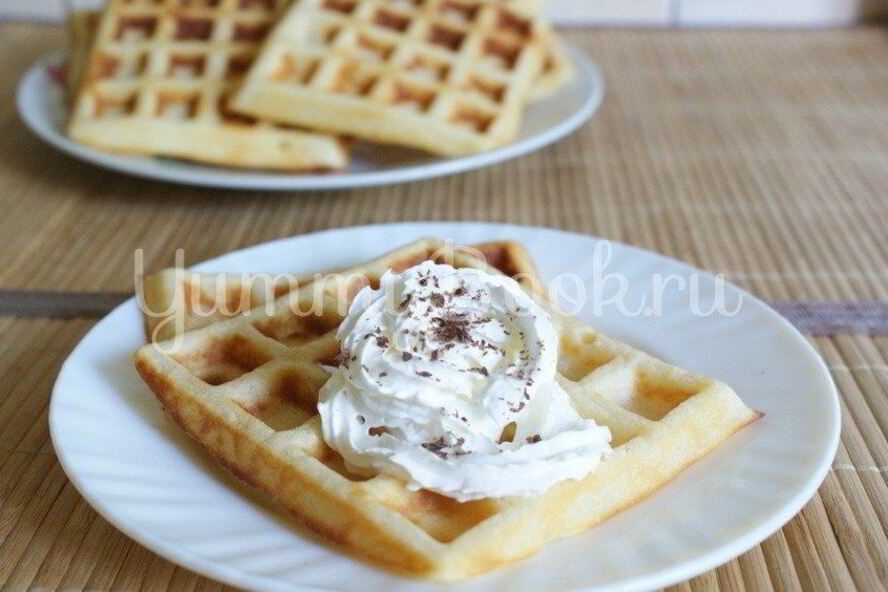 Рецепт американских вафель