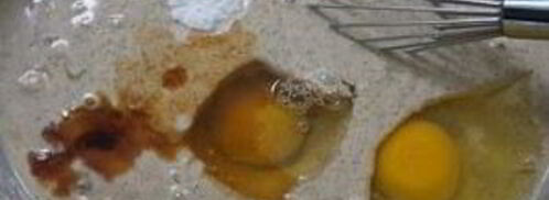 бельгийские вафли с черничным соусом. Шаг 3