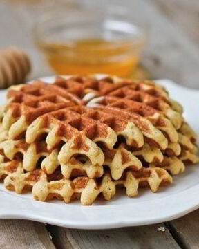 Диетические вафли в вафельнице