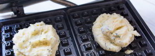 картофельные вафли с сыром. Шаг 3