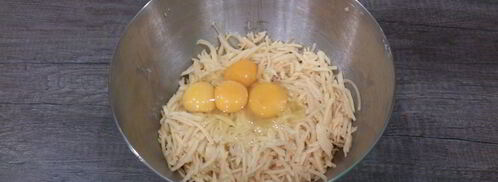 картофельные вафли с зеленью. Шаг 3