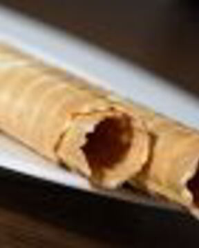 Хрустящие вафельные трубочки