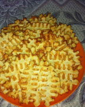 Сырные вафли