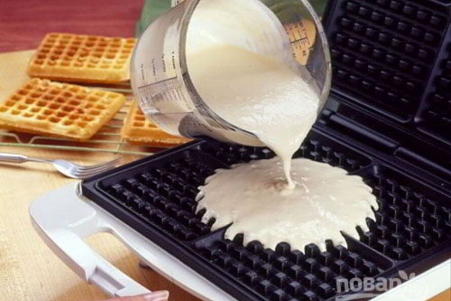 Рецепт теста на вафли в вафельнице