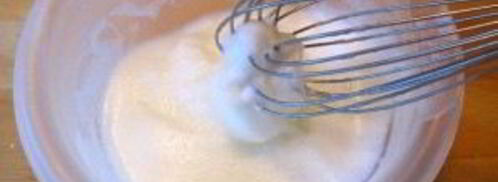 тесто на вафли в вафельнице. Шаг 2