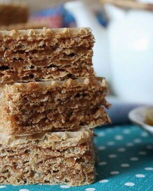 Вафельные коржи со сгущенкой