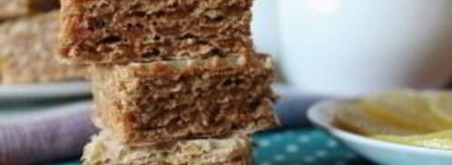 вафельные коржи со сгущенкой. Шаг 4